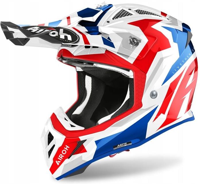Casco Moto Airoh Aviator Ace Swoop Arancione Lucido – Taglia M