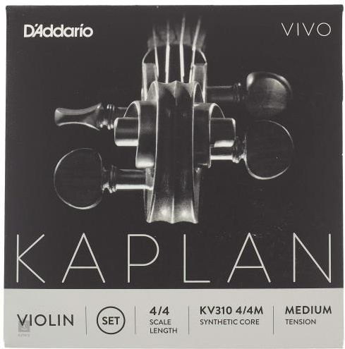 D'Addario Zyex Violin Single Silver D String, 4/4 Scale