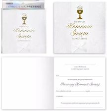 Zdjęcie Kukartka Zaproszenie Komunia (5Szt) 1483387 - Tychy