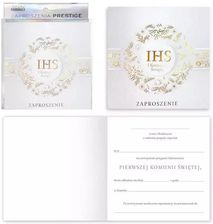 Zdjęcie Kukartka Zaproszenie Komunia (5Szt) 1483389 - Tychy