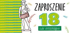 Zdjęcie Zaproszenie Urodziny 18 Chłopak 3329795 - Suchowola