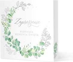 Zdjęcie Pal Zaproszenie Na Komunię Z Eukaliptusem 10szt. - Chojnice