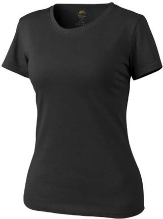 T-shirt damski krótki Helikon-Tex czarna, 165g/m2 - Rozmiar:M