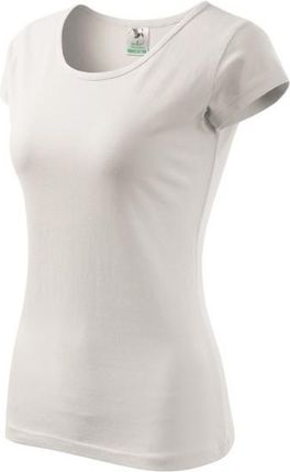 Koszulka damska Malfini Pure, biała, 150g/m2 - Rozmiar:L