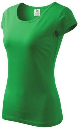 Koszulka damska Malfini Pure, zielona, 150g/m2 - Rozmiar:XL
