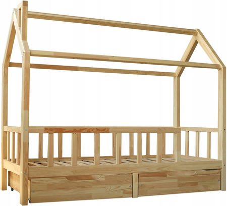 Łóżko Domek Lukki 100% Drewno 160X80
