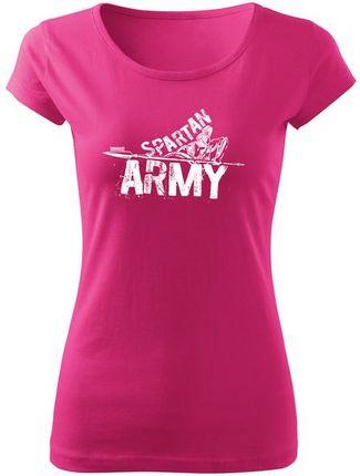 DRAGOWA krótka koszulka damska Nabis, różowa 150g/m2 - Rozmiar:XS