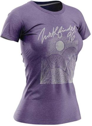Northfinder sportowa koszulka damska JAYLEEN, fioletowa - Rozmiar:XL