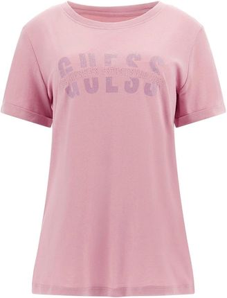 Damska Koszulka z krótkim rękawem Guess SS CN Agata Tee W3Ri16K46D1-G67G – Różowy