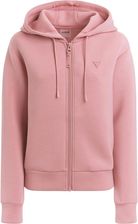 Zdjęcie Damska Bluza Guess Allie Scuba Hoodie Zip Sweatsh V3Rq11K7Uw2-Blpn – Różowy - Płock