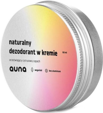 Auna Naturalny Dezodorant W Kremie Cytrusy 60 ml