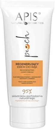Apis Professional Peach Regenerating Hand Cream Rewitalizujący Krem ​​Do Rąk  50 ml