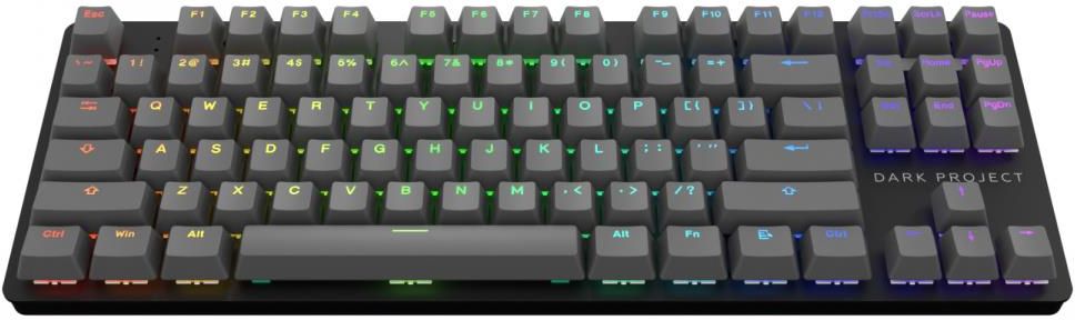 Klawiatura Dark Project One Kd87A Abs Gateron Mechanical Red ...