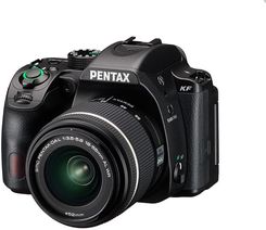 Lustrzanka Pentax KF Black + 18-55 WR