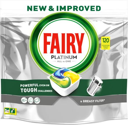 Fairy Platinum All In One Tabletki Do Zmywarki Lemon 120Szt.