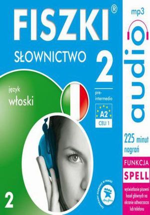 Fiszki audio język włoski Słownictwo 2 (Audiobook)