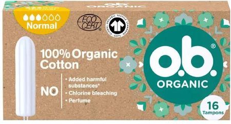 O.B. Organic Normal 16 Szt.