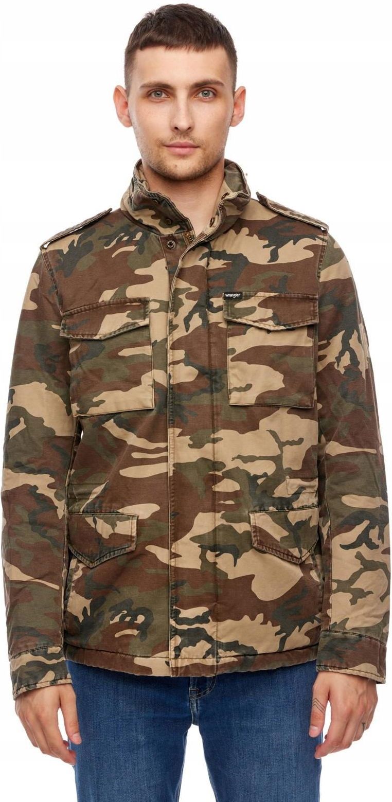 Wrangler Field Jacket Camouflage W4730VRX3 XL Ceny i opinie Ceneo.pl