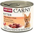 Animonda Carny Kitten Cielęcina + Kurczak + Indyk puszka 200g