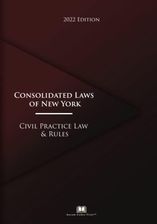 Consolidated Laws Of New York 2022 Edition Civil Practice Law & Rules ...