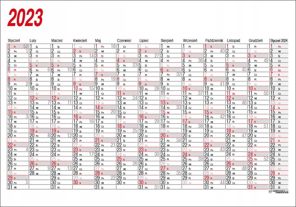 Kalendarz Planer B1 2023 Ceny i opinie Ceneo.pl