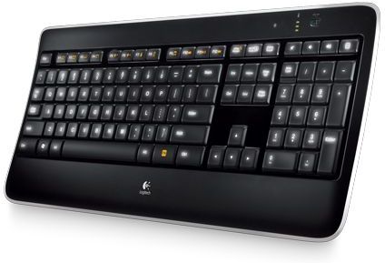 Klawiatura Logitech Wireless Illuminated Keyboard K800 (920-002390