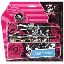 Monster High - Przybory Szkolne, 6 Części - zdjęcie 1
