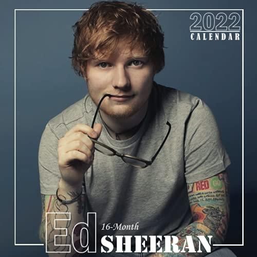 Ed Sheeran 2022 Calendar Great 16month Calendar for fans 8.5x8.5