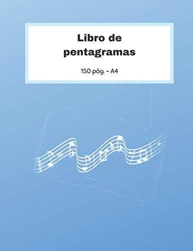 Libro De Pentagramas Cuaderno Amplio A De P Ginas Literatura Obcoj Zyczna Ceny I