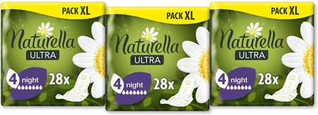 Naturella Ultra Night Size 4 Podpaski 3x28szt