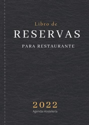 Agenda De Reservas 2026 Para Restaurantes Y Bares – Tapa Dura 21x30 Cm, Multilingüe, Con Marcador Y Teléfonos