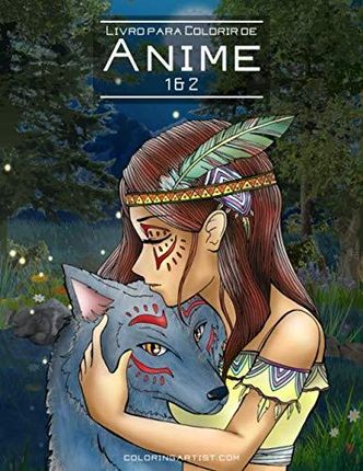 Livro para Colorir de Anime 1 & 2 - Literatura obcojęzyczna - Ceny i opinie  