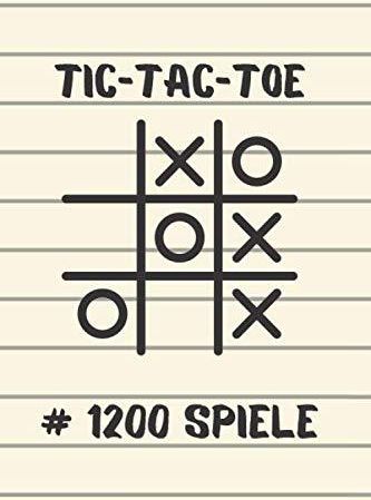 Tic-Tac-Toe 3600 Spiele: Das beste Papierspiel