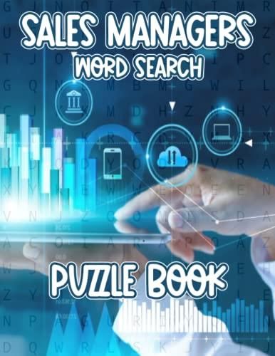 Sales Managers Word Search Puzzle Book: Large Print Sales Managers word ...