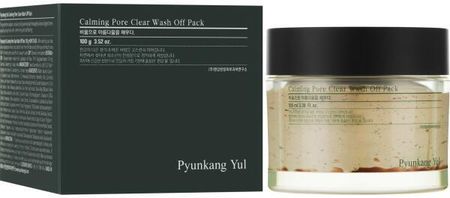 Pyunkang Yul Calming Pore Clear Wash Off Pack Maseczka Z Glinki 100 ml