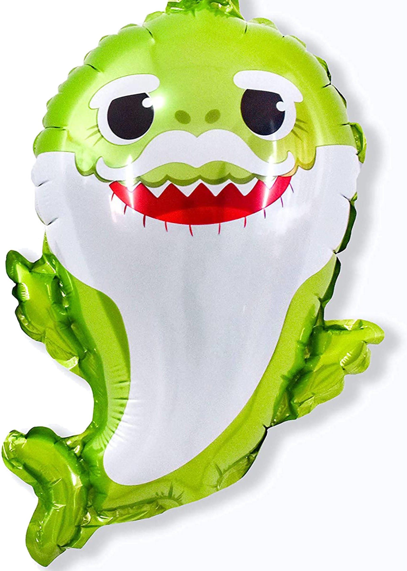 Galaxy Duży Balon Foliowy Rekin Baby Shark Urodziny 68Cm 12706374438 ...