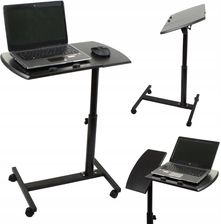 STOLIK POD LAPTOPA NA KÓŁKACH REGULOWANY BIURKO