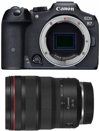 Canon EOS R7 bez adaptera + RF 24-70 mm f/2.8 L IS USM