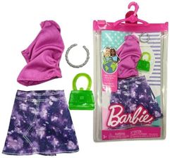 Zdjęcie Barbie Ubranko Filetowy Zestaw HJT19 - Dobiegniew