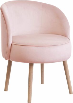 Dekoracje Irys Fotel Tapicerowany W Kolorze Różowym (FABIOTRINITY19)