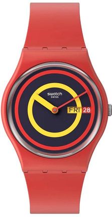 Swatch SO28R702 Concentring Red