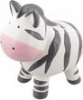 Ceramiczna Skarbonka Dla Dzieci Zwierzak Zebra