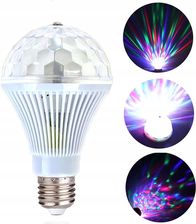 Zdjęcie Projektor Żarówka Led Impreza Rgb Disco Laser (DAR15615) - Pilawa