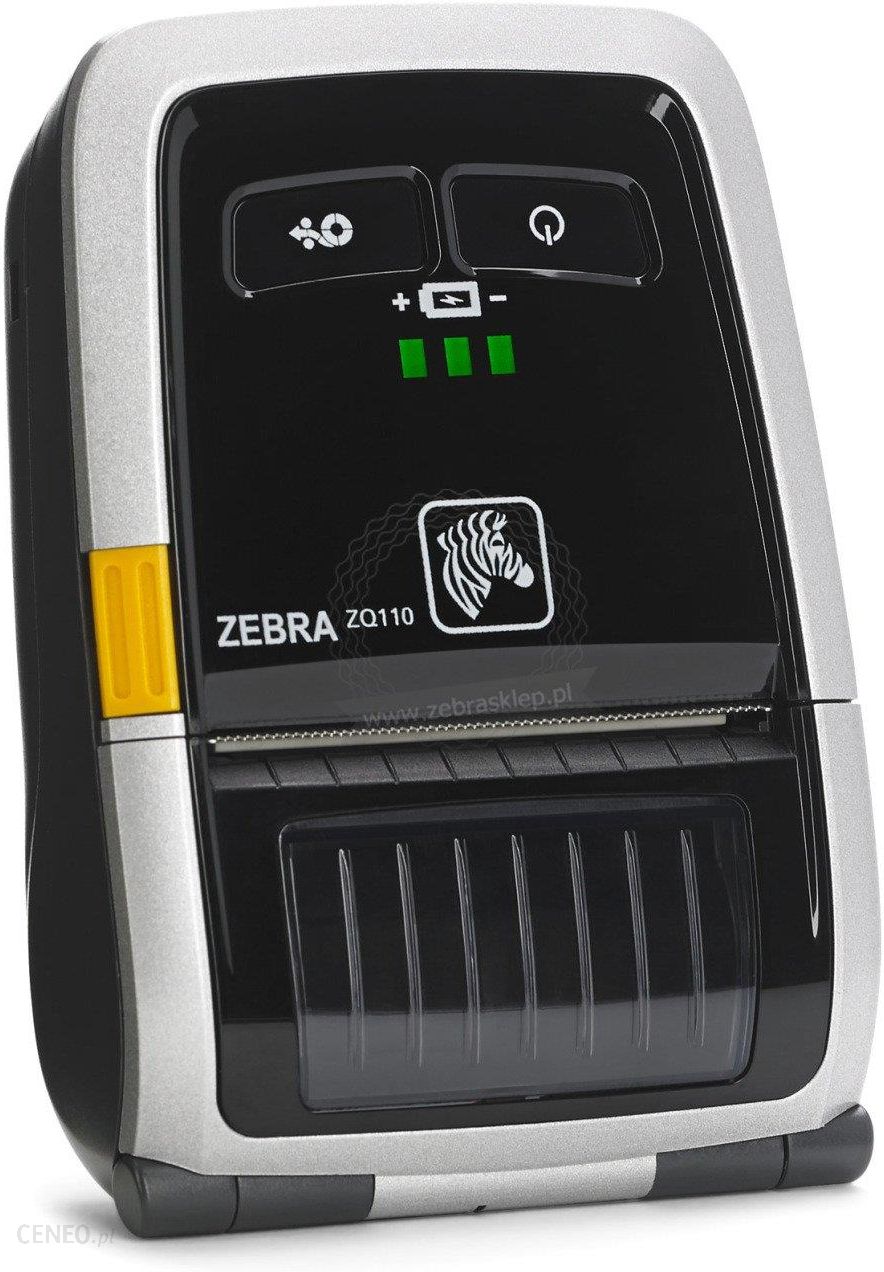 Drukarka Etykiet Zebra Mobilna Drukarka Etykiet Zq110 Bluetooth Ceny I Opinie Ceneopl 9372
