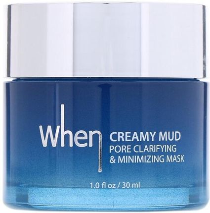 When Creamy Mud Pore Clarifying & Minimizing Mask Nawilżająca Maseczka Do Twarzy 30 ml