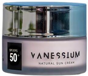 Vanessium Natural Sun Cream Krem Do Opalania Ciała Spf50+ 50 ml