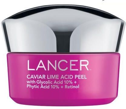 Lancer Caviar Lime Acid Peel With 10% Glycolic Acid + 10% Phytic Acid + Retinol Peeling Do Twarzy  50 ml