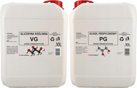 Pure Chemical Gliceryna Rośl Glikol Propylenowy Zestaw 20L