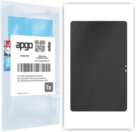 Apgo Folia Ochronna Hydrożelowa Prywatyzująca Na Ekran Do Acer Iconia Tab P10 - Cały Hydrogel Privacy 5D Full Glue (PRPUAPGO008636BBT)