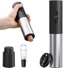 Zdjęcie ELEKTRYCZNY KORKOCIĄG OTWIERACZ DO WINA ZESTAW - Sulejówek